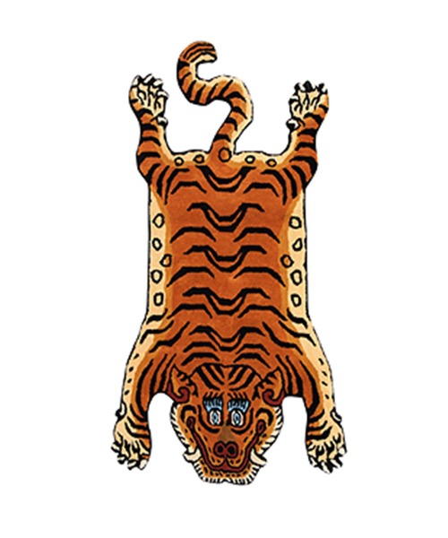 DETAIL/ディティール Tibetan Tiger Rug Small Sサイズ チベタン