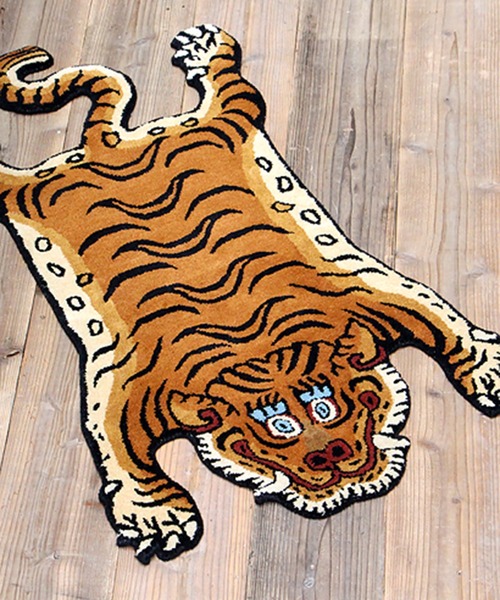 FCRB Bristol タイガー トラ ラグマット F.C.R.B. BRISTOL SMALL TIGER RUG MAT 未使用品 エフシーレアル