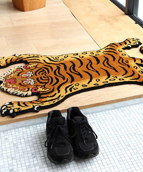 DETAIL/ディティール Tibetan Tiger Rug Small Sサイズ チベタン
