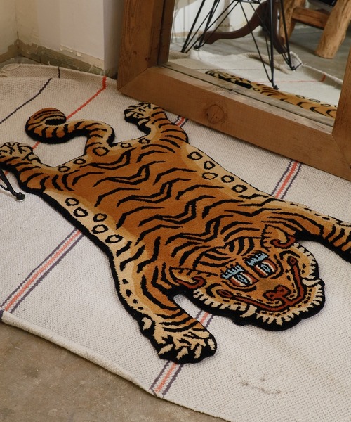 セール】DETAIL/ディティール Tibetan Tiger Rug Small Sサイズ