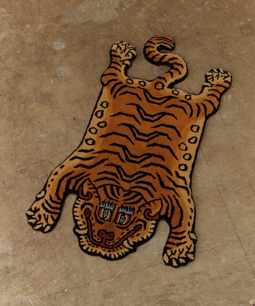 DETAIL/ディティール Tibetan Tiger Rug Small Sサイズ チベタン