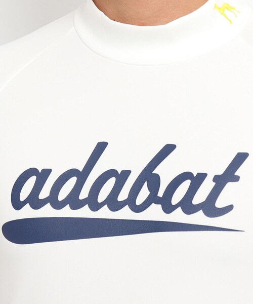 adabat(アダバット)の「◆【一枚でキマる】モックネック長袖シャツ NEWスタンダードシリーズ(Tシャツ/カットソー・メンズ・ブラック/ホワイト系4/ホワイト系9・46/48/50)」の11枚目の写真