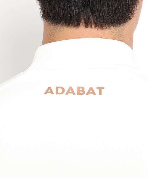 adabat(アダバット)の「◆【一枚でキマる】モックネック長袖シャツ NEWスタンダードシリーズ(Tシャツ/カットソー・メンズ・ブラック/ホワイト系4/ホワイト系9・46/48/50)」の18枚目の写真