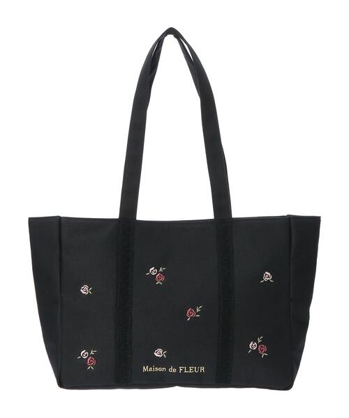 Maison de FLEUR（メゾンドフルール）の「ローズ刺繍レース