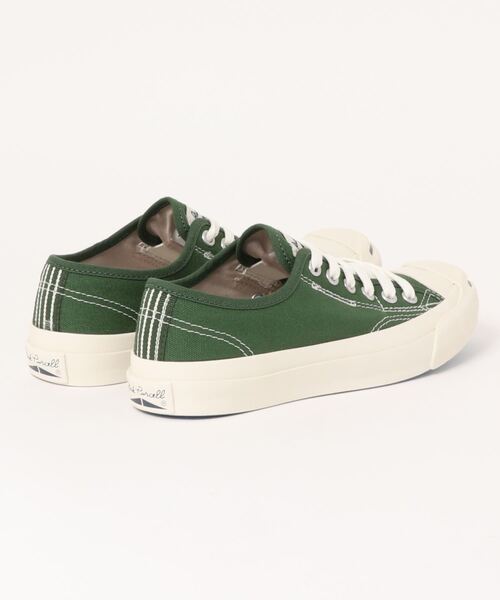 CONVERSE（コンバース）の「JACK PURCELL LINETAPE SLIP RH / ジャックパーセル　ラインテープ　スリップ　ＲＨ（スニーカー・メンズ・グリーン・4/8/9/8.5/9.5/6.5/5/3.5/4.5/5.5/7/7.5）」の2枚目の写真