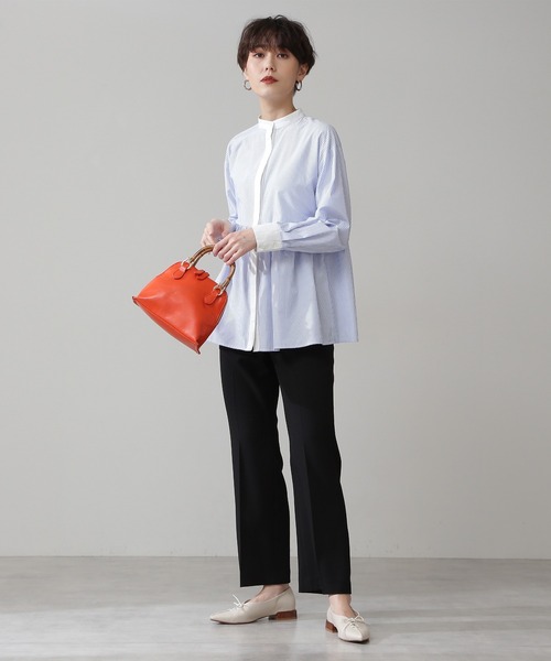 N.（N. Natural Beauty Basic）（エヌエヌナチュラルビューティーベーシック）の「◆バンブーミニショルダーバッグ（ショルダーバッグ・レディース・ブラック/ホワイト/オレンジ・ﾌﾘ-）」の11枚目の写真