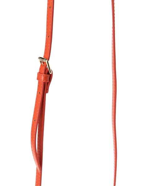 N.（N. Natural Beauty Basic）（エヌエヌナチュラルビューティーベーシック）の「◆バンブーミニショルダーバッグ（ショルダーバッグ・レディース・ブラック/ホワイト/オレンジ・ﾌﾘ-）」の15枚目の写真