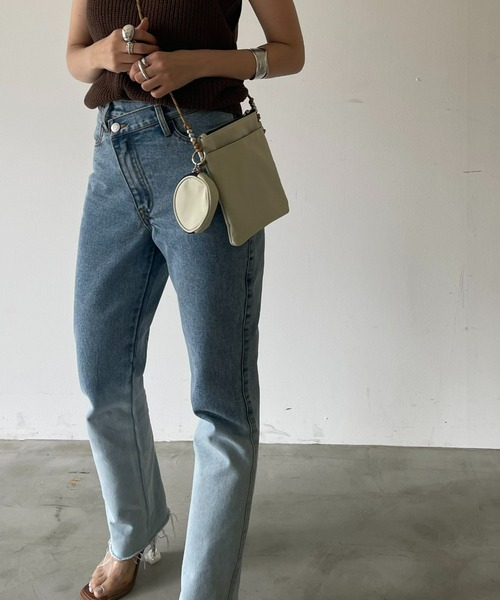 AIC.(エーアイシー)の「【再入荷】サークルポーチ付きマルチミニバッグ(ショルダーバッグ・レディース・ブラック/ベージュ・FREE)」の6枚目の写真