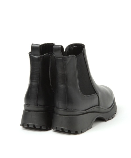 GLOBAL WORK（グローバルワーク）の「【晴雨兼用】レインフレンドリーサイドゴアブーツ/257502（ブーツ・レディース・ブラック・MEDIUM/LARGE）」の4枚目の写真