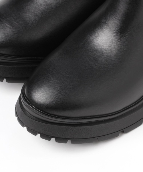 GLOBAL WORK（グローバルワーク）の「【晴雨兼用】レインフレンドリーサイドゴアブーツ/257502（ブーツ・レディース・ブラック・MEDIUM/LARGE）」の6枚目の写真