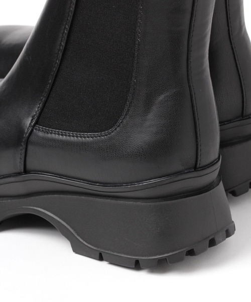 GLOBAL WORK（グローバルワーク）の「【晴雨兼用】レインフレンドリーサイドゴアブーツ/257502（ブーツ・レディース・ブラック・MEDIUM/LARGE）」の9枚目の写真