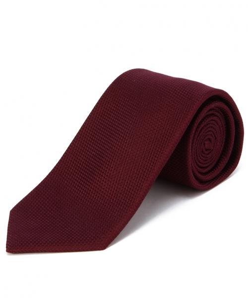 UNITED ARROWS（ユナイテッドアローズ）の「＜BOW＆ARROWS(ボウ アンド アローズ）＞ SOLID TIE（ネクタイ・メンズ・グレー/ワインレッド/ネイビー・フリー）」の3枚目の写真