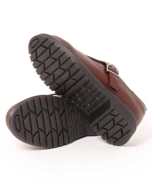 la farfa SHOES（ラ・ファーファ シューズ）の「la farfa SHOES（ラ・ファーファ シューズ） 厚底Tストラップシューズ（その他シューズ・レディース・ブラック/ダークブラウン・LL/M/L/XL）」の4枚目の写真