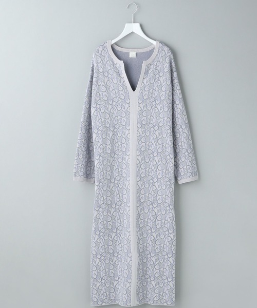 好評にて期間延長 E Rm ジャガードニットマキシワンピース ワンピース E Rm イーアールエム のファッション ファッション大好評 Arenatheatre Net