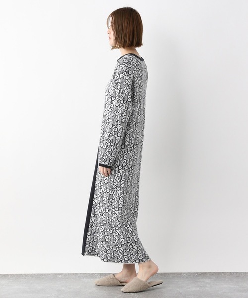 好評にて期間延長 E Rm ジャガードニットマキシワンピース ワンピース E Rm イーアールエム のファッション ファッション大好評 Arenatheatre Net