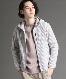 MONSIEUR NICOLE | ワッフルフーディブルゾン(パーカー)