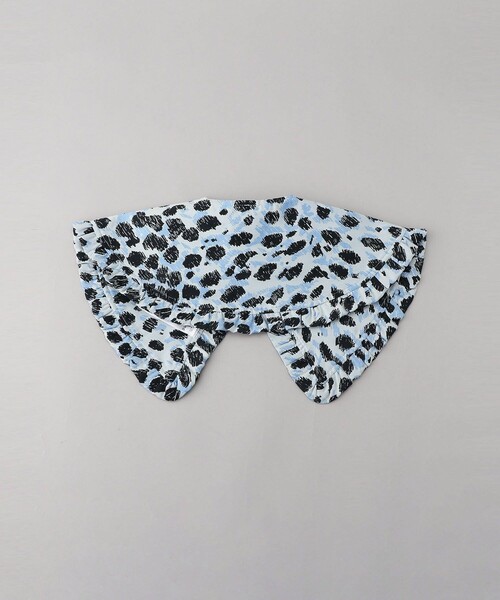 Firsthand(ファーストハンド)の「Firsthand/ファーストハンド Ganni / ガニー Printed Jacquard Collar / つけ襟(付け襟・レディース・ブルー・ONE SIZE)」の2枚目の写真