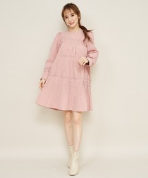 WILLSELECTION | プリーツティアードワンピース(ワンピース)