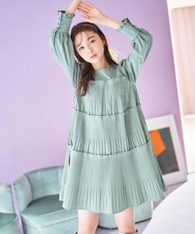 WILLSELECTION | プリーツティアードワンピース(ワンピース)