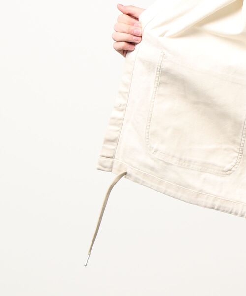 BACK NUMBER(バックナンバー)の「【BACK NUMBER】オーバーサイズカバーオール(カバーオール・メンズ・オフホワイト・XL/M/L)」の2枚目の写真