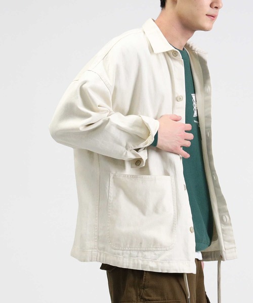 BACK NUMBER(バックナンバー)の「【BACK NUMBER】オーバーサイズカバーオール(カバーオール・メンズ・オフホワイト・XL/M/L)」の7枚目の写真