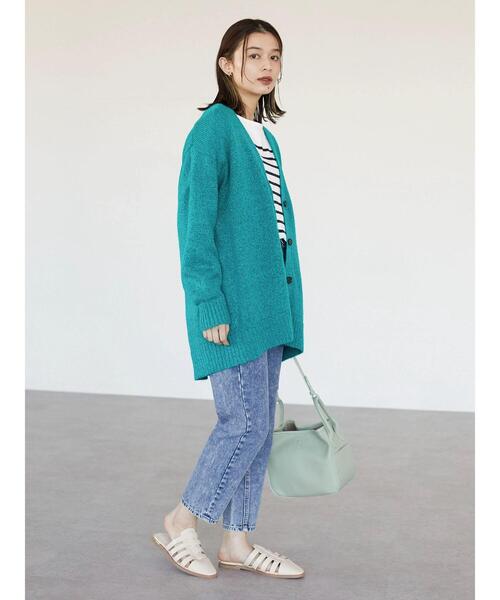 Green　Parks（グリーンパークス）の「美脚テーパードデニムパンツ＊（その他パンツ・レディース・インディゴブルー/ブルー系その他・S/M/L）」の10枚目の写真