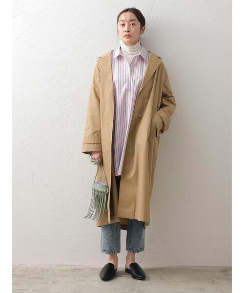 Green　Parks（グリーンパークス）の「美脚テーパードデニムパンツ＊（その他パンツ・レディース・インディゴブルー/ブルー系その他・S/M/L）」の4枚目の写真