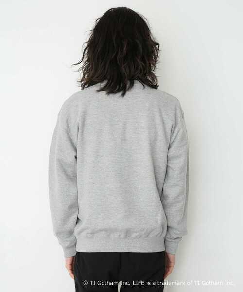 URBAN RESEARCH Sonny Label（アーバンリサーチサニーレーベル）の「Life裏毛スウェットプルオーバー（スウェット・メンズ・ホワイト/グレー/オリーブ・MEDIUM/LARGE）」の10枚目の写真