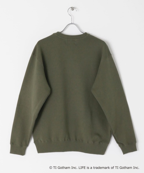 URBAN RESEARCH Sonny Label（アーバンリサーチサニーレーベル）の「Life裏毛スウェットプルオーバー（スウェット・メンズ・ホワイト/グレー/オリーブ・MEDIUM/LARGE）」の14枚目の写真