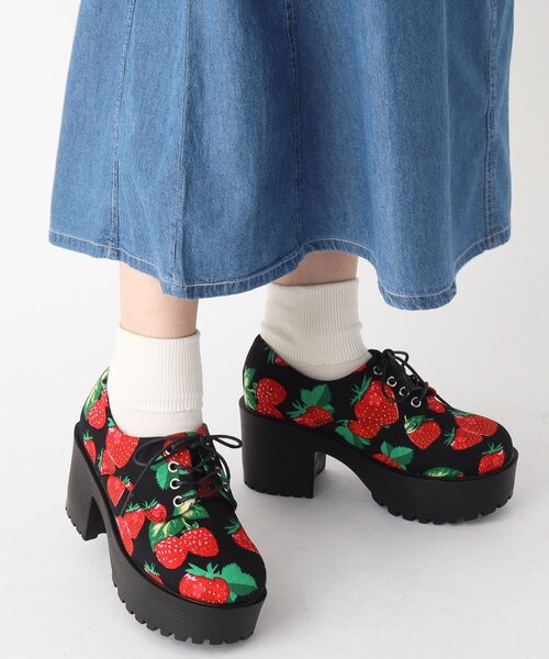 cs T&P（シーエスティーアンドピー）の「厚底オックスフォードパンプス（パンプス・レディース・ブラック/ブラック系8/ブラック系1・M/L/LL）」の11枚目の写真