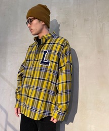 LUSOR | LUSOR（ルーソル）ワッペンチェックシャツ(シャツ/ブラウス)