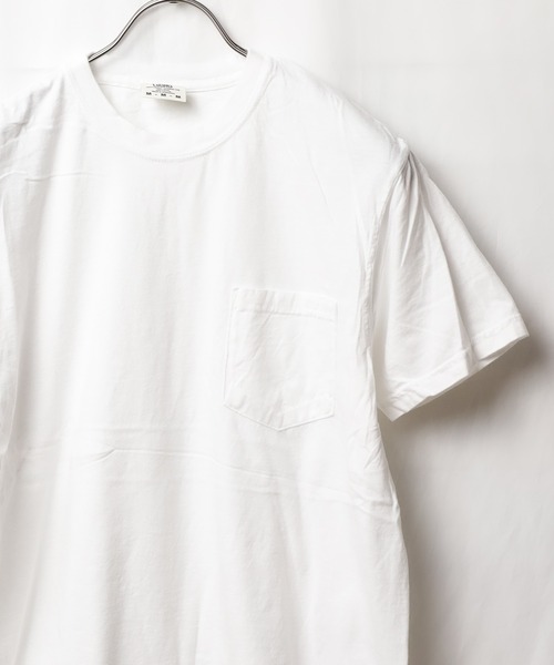 comfort colors(コンフォートカラーズ)の「【COMFORT COLORS】6.1oz ガーメントダイポケットTシャツ(Tシャツ/カットソー・レディース・スミクロ/ブルー系/ホワイト/マスタード・LARGE/X-LARGE/MEDIUM)」の1枚目の写真