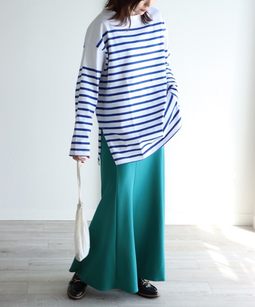 COURO(コウロ)の「ジョーゼットマーメイドスカート(スカート・レディース・ブラック/イエロー/ブルー/グリーン/アイボリー・FREE)」の14枚目の写真