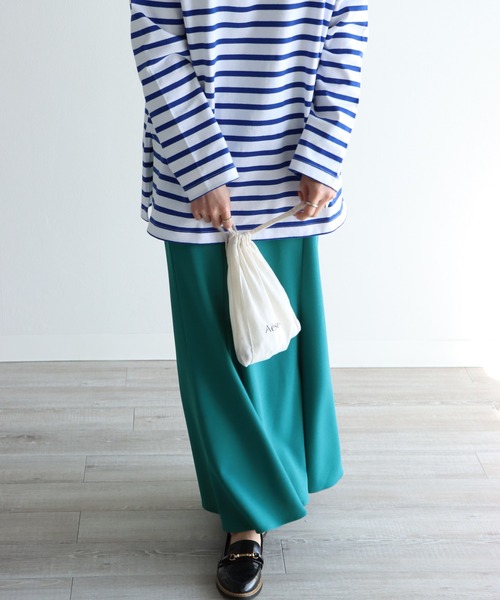 COURO(コウロ)の「ジョーゼットマーメイドスカート(スカート・レディース・ブラック/イエロー/ブルー/グリーン/アイボリー・FREE)」の15枚目の写真