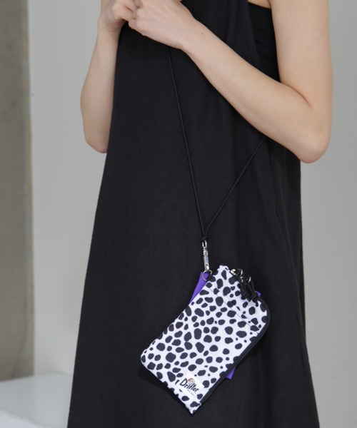 Drifter（ドリフター）の「(Drifter)マルチケース（クラッチバッグ・レディース・ブラック/パープル・FREE）」の2枚目の写真