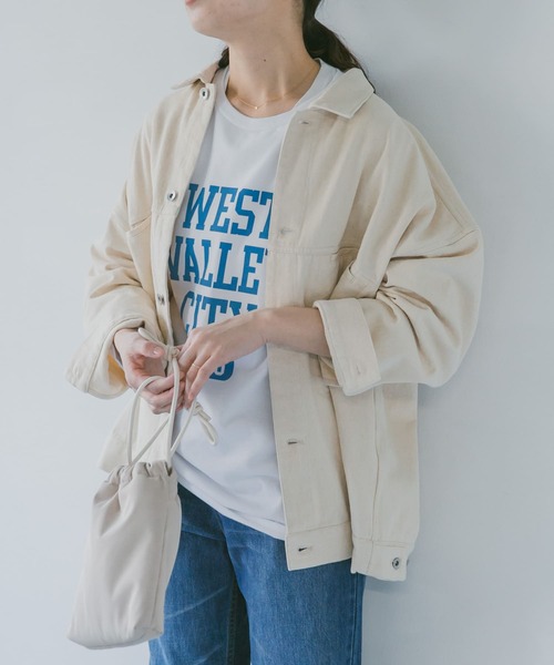 Russell Athletic（ラッセルアスレティック）の「『別注』RUSSELL ATHLETIC×DOORS　ロゴプリントロングスリーブTシャツ（Tシャツ/カットソー・メンズ・ホワイト/グレー/ブラック・MEDIUM/LARGE/X-LARGE）」の21枚目の写真