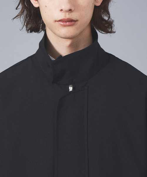 MYSELF ABAHOUSE(マイセルフアバハウス)の「【MYSELF ABAHOUSE】ポリツイル オーバーサイズ スタンドカラー ショートブルゾン(ブルゾン・メンズ・ブラック/ベージュ/サックスブルー/ピンクベージュ・46/48)」の20枚目の写真