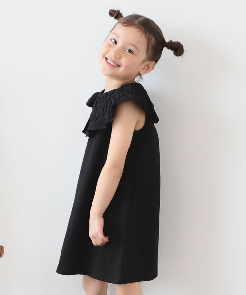B:MING by BEAMS(ビーミングバイビームス)の「B:MING by BEAMS / BIG カラー ノースリーブ ワンピース(100~130cm)(ワンピース・キッズ・ブラック/アイボリー・100/110/120/130)」の21枚目の写真