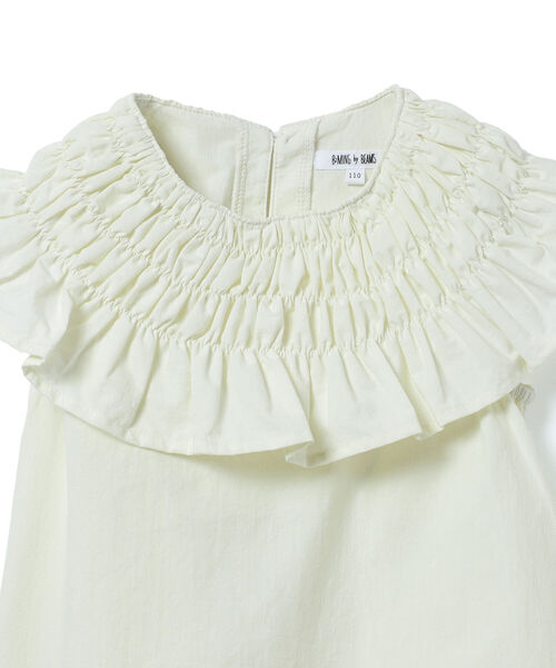 B:MING by BEAMS(ビーミングバイビームス)の「B:MING by BEAMS / BIG カラー ノースリーブ ワンピース(100~130cm)(ワンピース・キッズ・ブラック/アイボリー・100/110/120/130)」の7枚目の写真