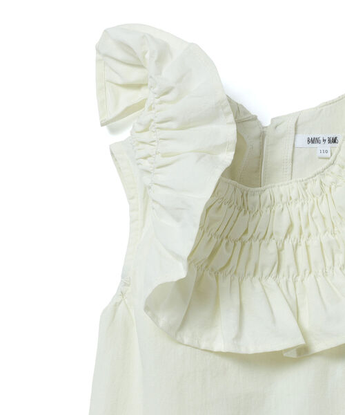 B:MING by BEAMS(ビーミングバイビームス)の「B:MING by BEAMS / BIG カラー ノースリーブ ワンピース(100~130cm)(ワンピース・キッズ・ブラック/アイボリー・100/110/120/130)」の9枚目の写真