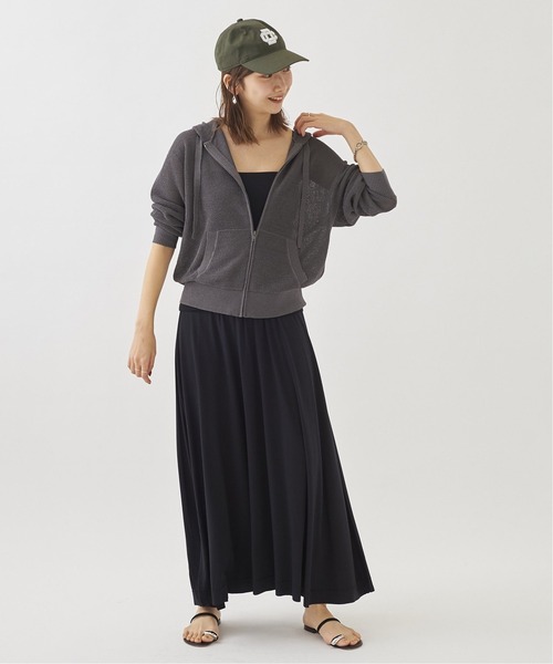 plage（プラージュ）の「Li/Ny WAFFLE フーディ◆（パーカー・レディース・グレー/ベージュ・FREE）」の16枚目の写真