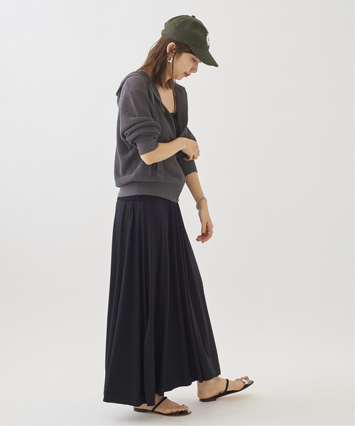 plage（プラージュ）の「Li/Ny WAFFLE フーディ◆（パーカー・レディース・グレー/ベージュ・FREE）」の17枚目の写真