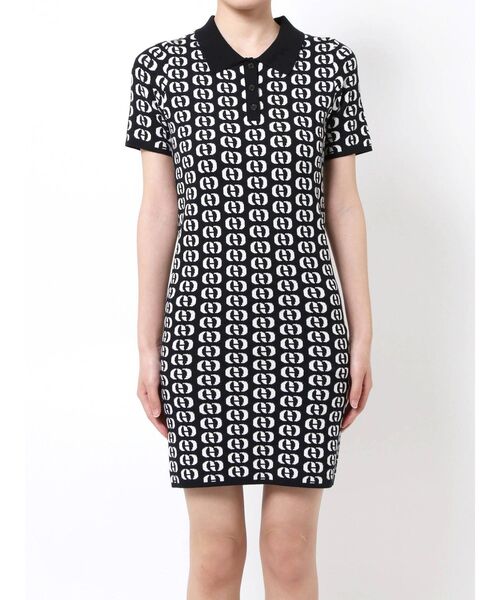 EMODA（エモダ）の「モノグラムポロワンピース（ワンピース・レディース・その他/その他1/ブルー/ブラック/ピンク・FREE）」の19枚目の写真