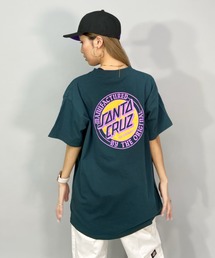 【ZOZOタウン限定アイテム】SANTACRUZ/サンタクルーズ × 光永（ひなた）監修アイテム ビッグシルエット バックプリントTシャツ 502221447