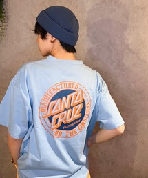 【ZOZOタウン限定アイテム】SANTACRUZ/サンタクルーズ × 光永（ひなた）監修アイテム ビッグシルエット バックプリントTシャツ 502221447