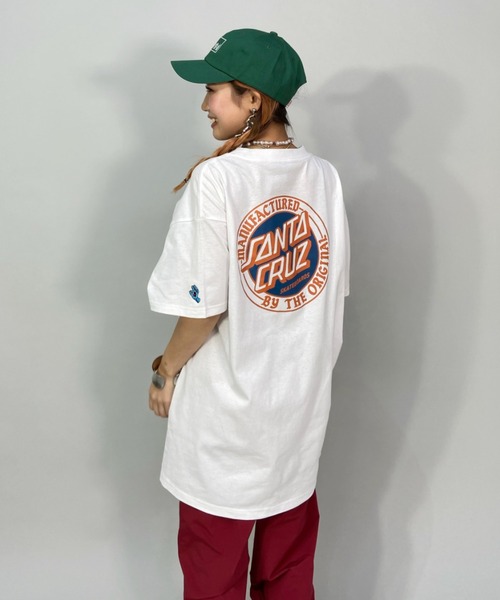 ムラサキスポーツ by 光永(ムラサキスポーツバイヒナタ)の「【ZOZOタウン限定アイテム】SANTACRUZ/サンタクルーズ × 光永(ひなた)監修アイテム ビッグシルエット バックプリントTシャツ 502221447(Tシャツ/カットソー・レディース・ホワイト/ライトブルー/ブラック/グリーン・M/L/XL)」の15枚目の写真