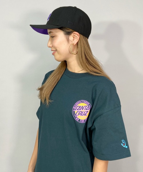 ムラサキスポーツ by 光永(ムラサキスポーツバイヒナタ)の「【ZOZOタウン限定アイテム】SANTACRUZ/サンタクルーズ × 光永(ひなた)監修アイテム ビッグシルエット バックプリントTシャツ 502221447(Tシャツ/カットソー・レディース・ホワイト/ライトブルー/ブラック/グリーン・M/L/XL)」の10枚目の写真
