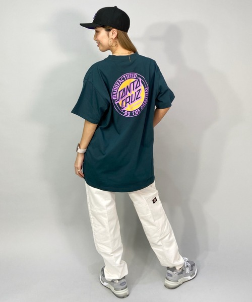 ムラサキスポーツ by 光永(ムラサキスポーツバイヒナタ)の「【ZOZOタウン限定アイテム】SANTACRUZ/サンタクルーズ × 光永(ひなた)監修アイテム ビッグシルエット バックプリントTシャツ 502221447(Tシャツ/カットソー・レディース・ホワイト/ライトブルー/ブラック/グリーン・M/L/XL)」の12枚目の写真