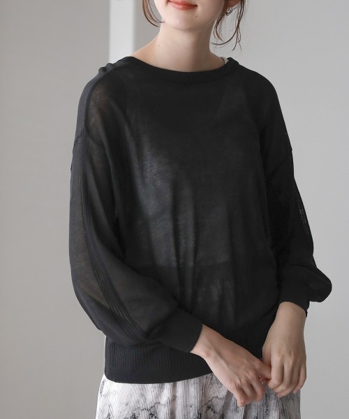 Bou Jeloud（ブージュルード）の「抗菌さらさら2WAYショートカーディガン（カーディガン/ボレロ・レディース・ブラック/イエロー/グリーン/グレイッシュベージュ/サンドベージュ/ダークネイビー/ブルーグリーン/オレンジ・FREE）」の2枚目の写真