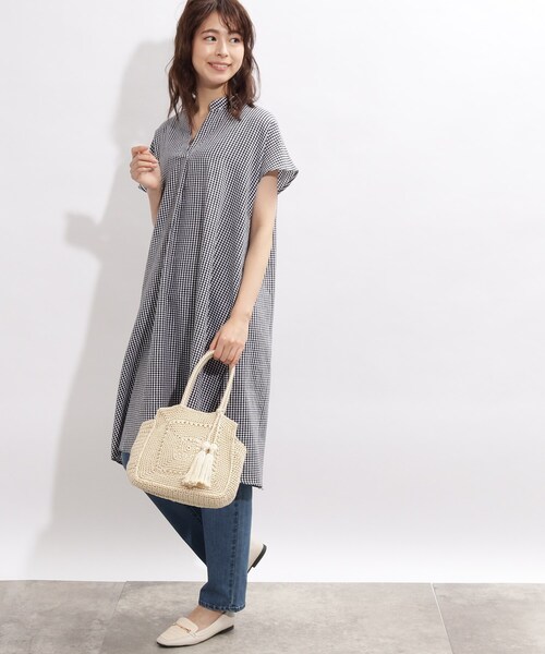 SHOO・LA・RUE(シューラルー)の「◆スクエアニットバッグ(ハンドバッグ・レディース・ブラック/ブルー/ナチュラル/ブラウン系その他7・00)」の13枚目の写真